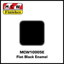 MCW Finishes Flat Black Enamel