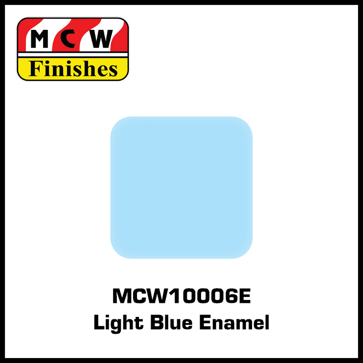 MCW Finishes Light Blue Enamel