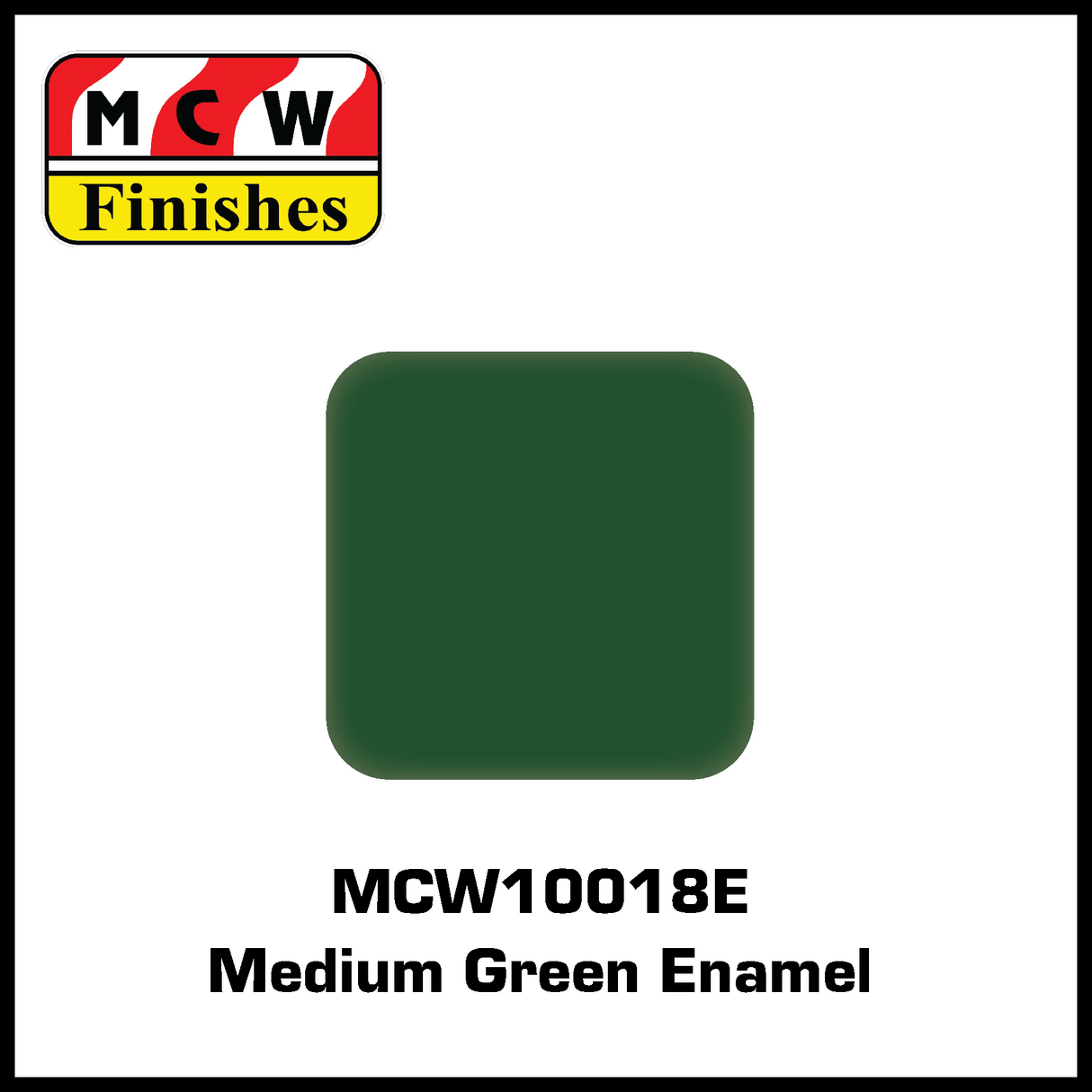 MCW Finishes Medium Green Enamel