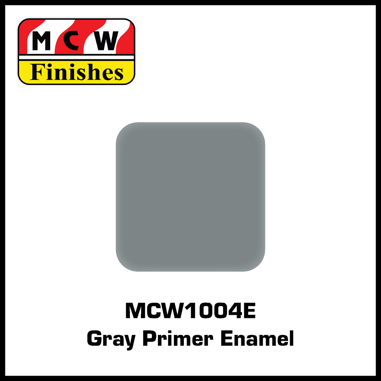MCW Finishes 1004E Enamel Primer Gray