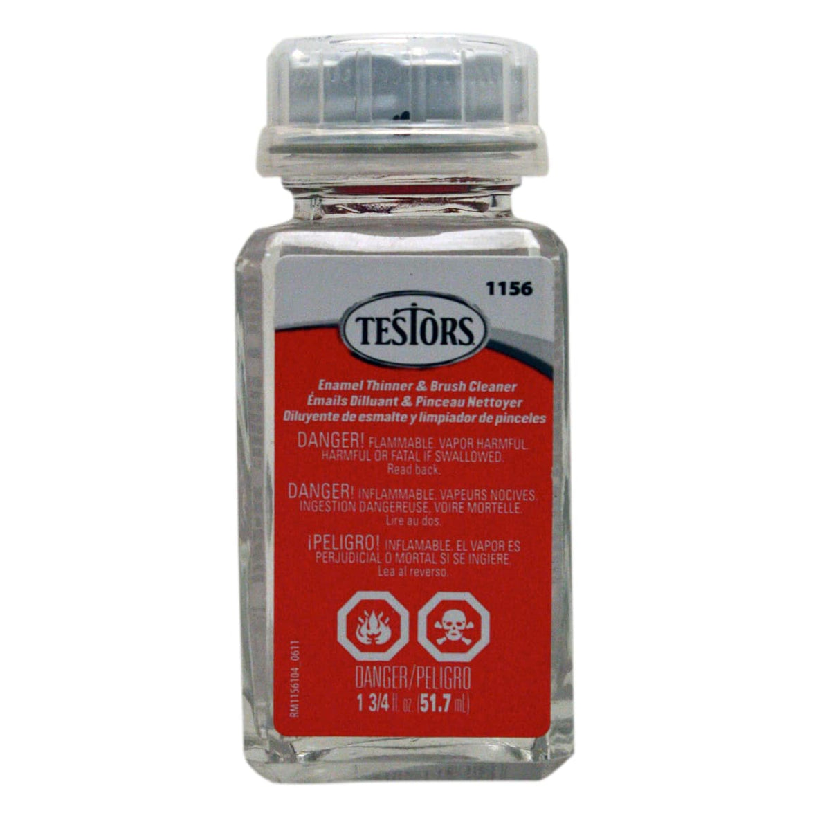 Testors Enamel Thinner (1-3/4 oz)