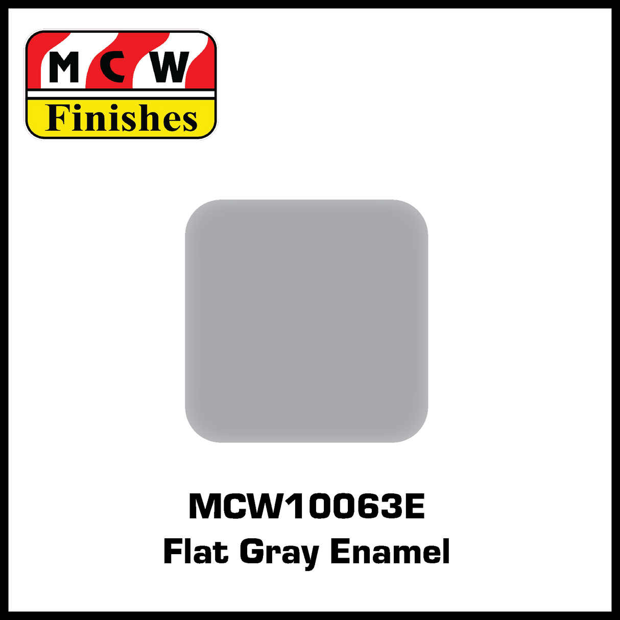 MCW Finishes Flat Gray Enamel