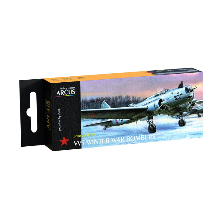 Arcus Hobby Colors VVS RKKA Winter War Paint Set - Fusion Scale Hobbies