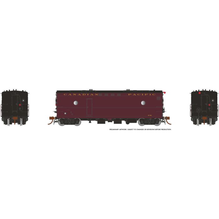 Rapido HO Scale Canadian Pacific Steam Heat Car