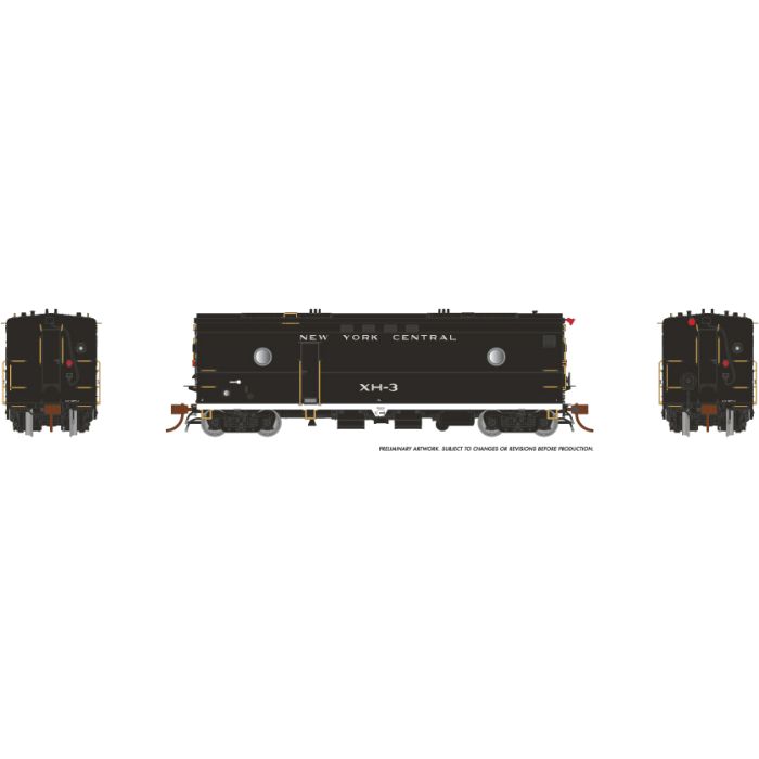Rapido HO Scale New York Central Steam Heat Car #Xh-5