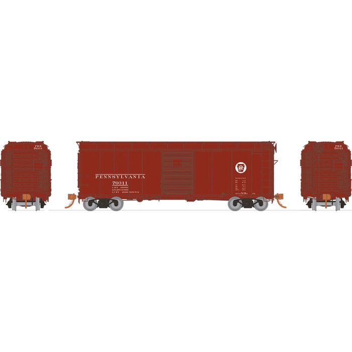 Rapido HO Scale Pennsylvania Railroad X31a Box 6 Pack  #1