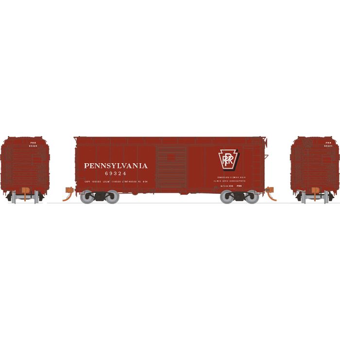 Rapido HO Scale Pennsylvania Railroad X31a Boxcar