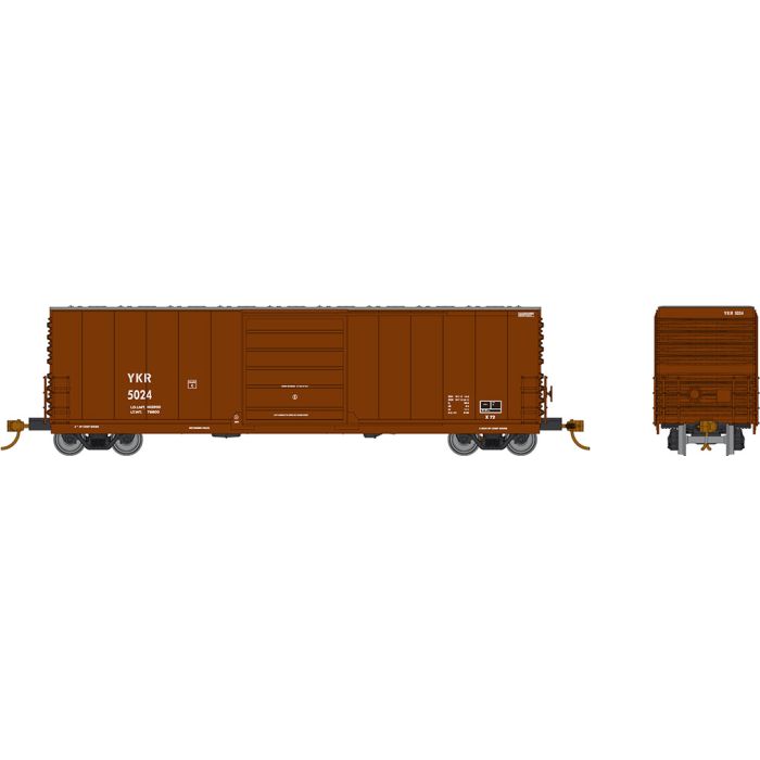 Rapido HO Scale York Rail X72a Box