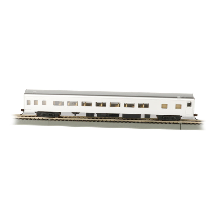 Bachmann HO 85' Smoothside Coach Unlttrd.Aluminum