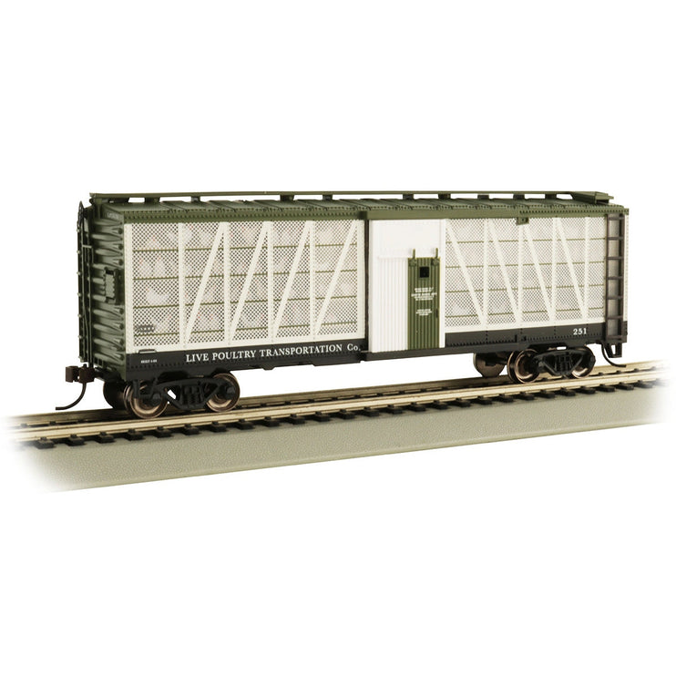 Bachmann HO Poultry Transport Car Live Poultry Transportation #251