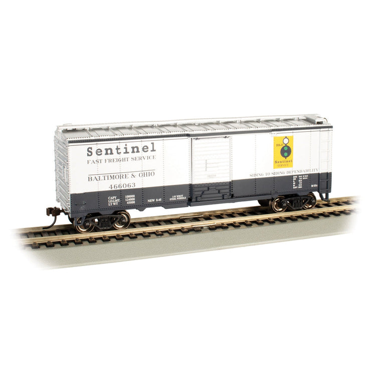 Bachmann HO 40' PS-1 Boxcar B&O #466063/Sentinel