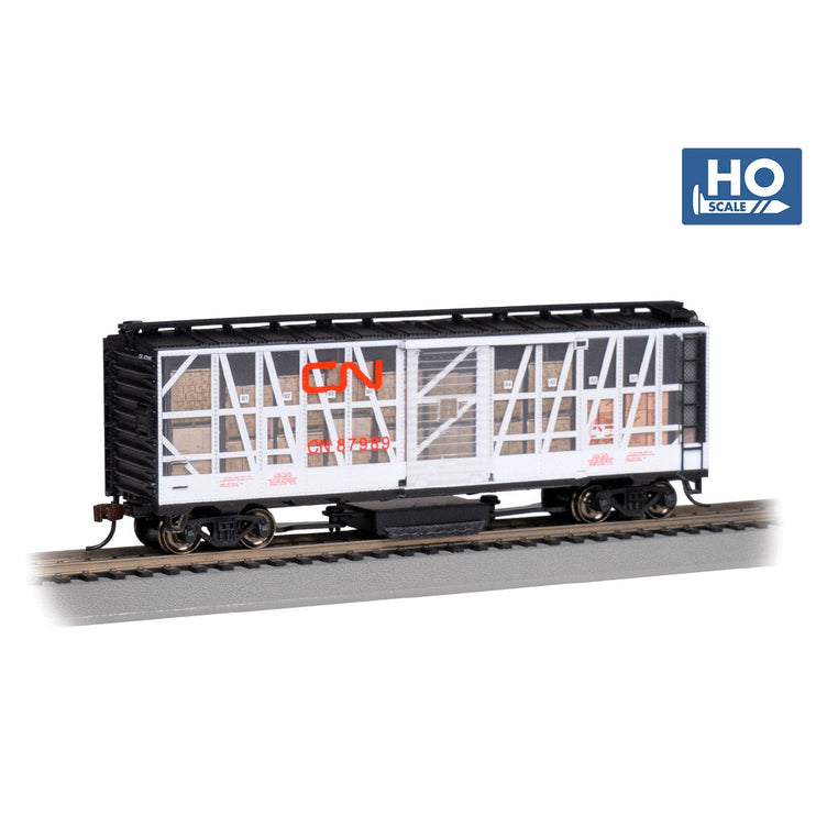 Bachmann HO Track Cleaning 40' Boxcar CN #87989 - Impact Car