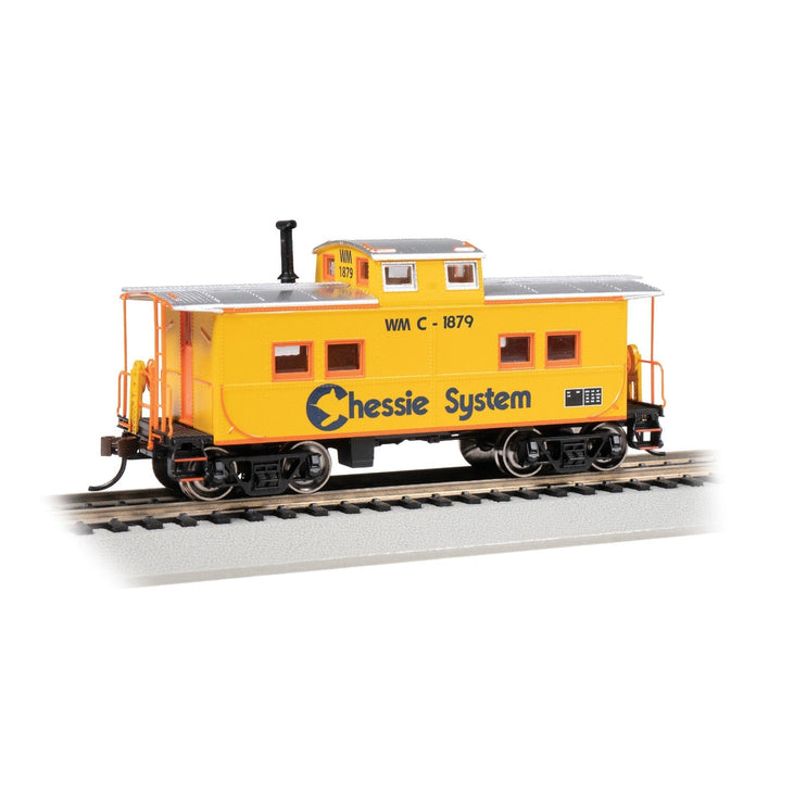 Bachmann HO NE Steel Caboose Chessie #1879