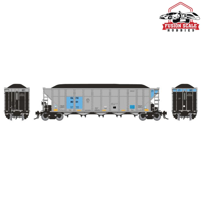 Rapido HO Scale GLFX Autoflood Coal Hoppers 6 Pack #3