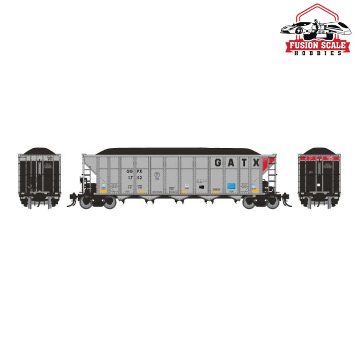 Rapido HO Scale GGPX Autoflood Coal Hoppers 6 Pack #3