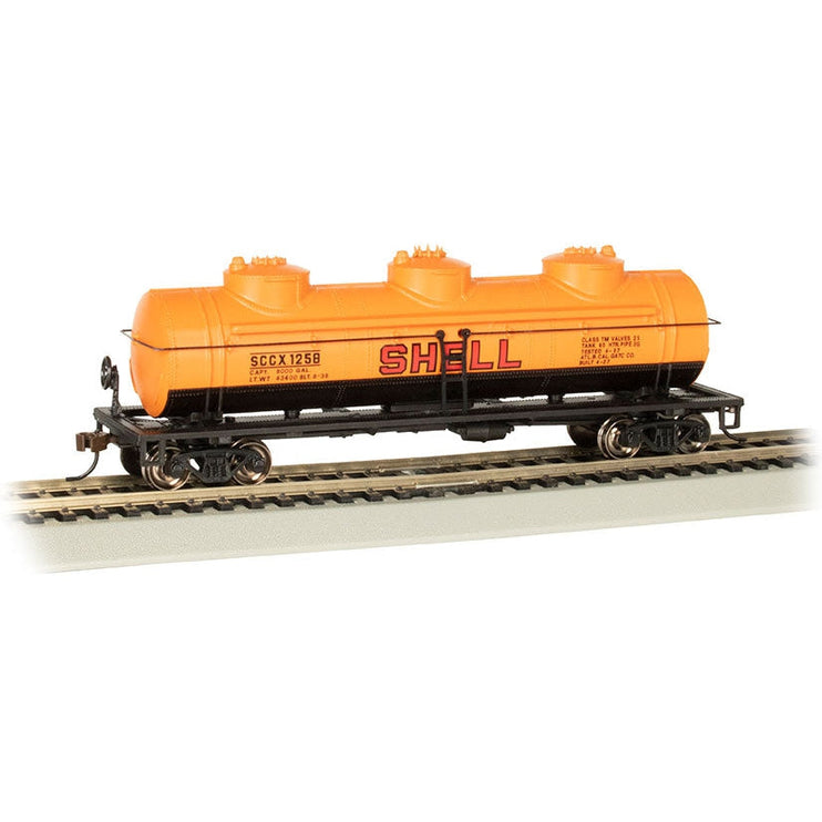 Bachmann HO 40' Triple Dome Tank Car Shell #1258