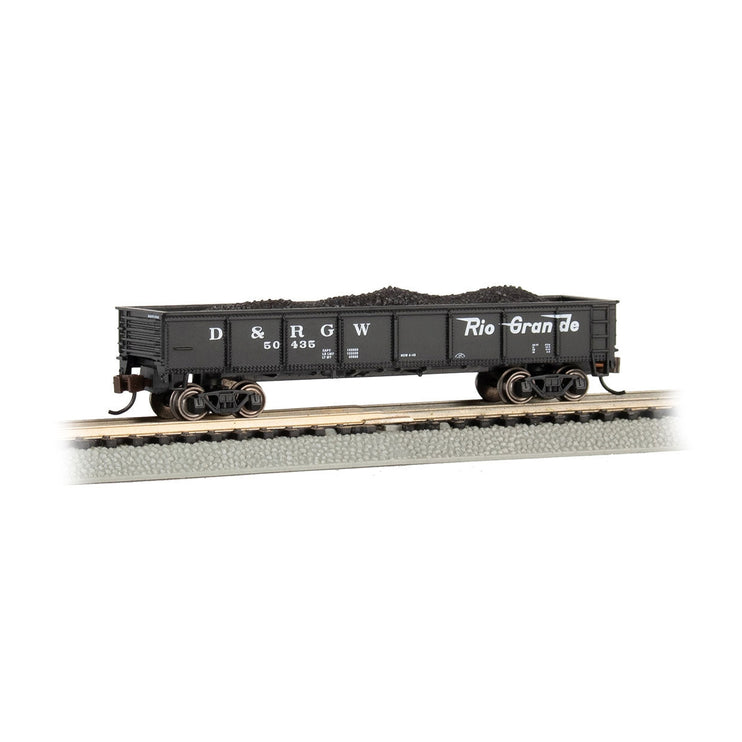 Bachmann N 40' Gondola D&RGW #50435/blk