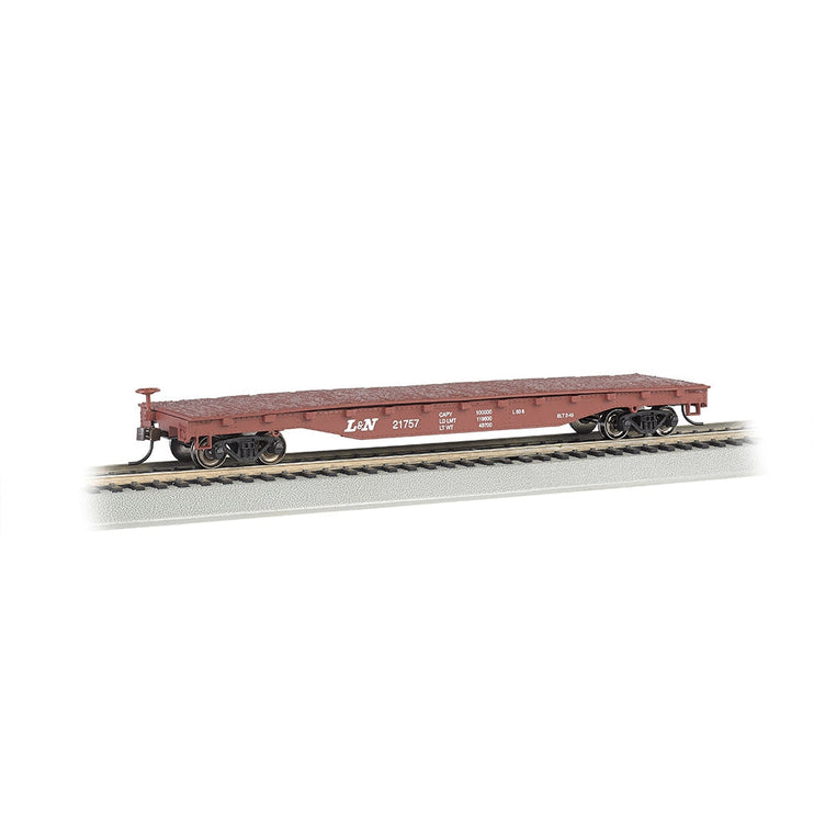 Bachmann HO 52' Flatcar L&N