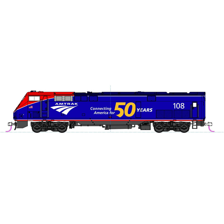 Kato N P42 Diesel Amtrak PhIV #108/50th Anniversary DCC