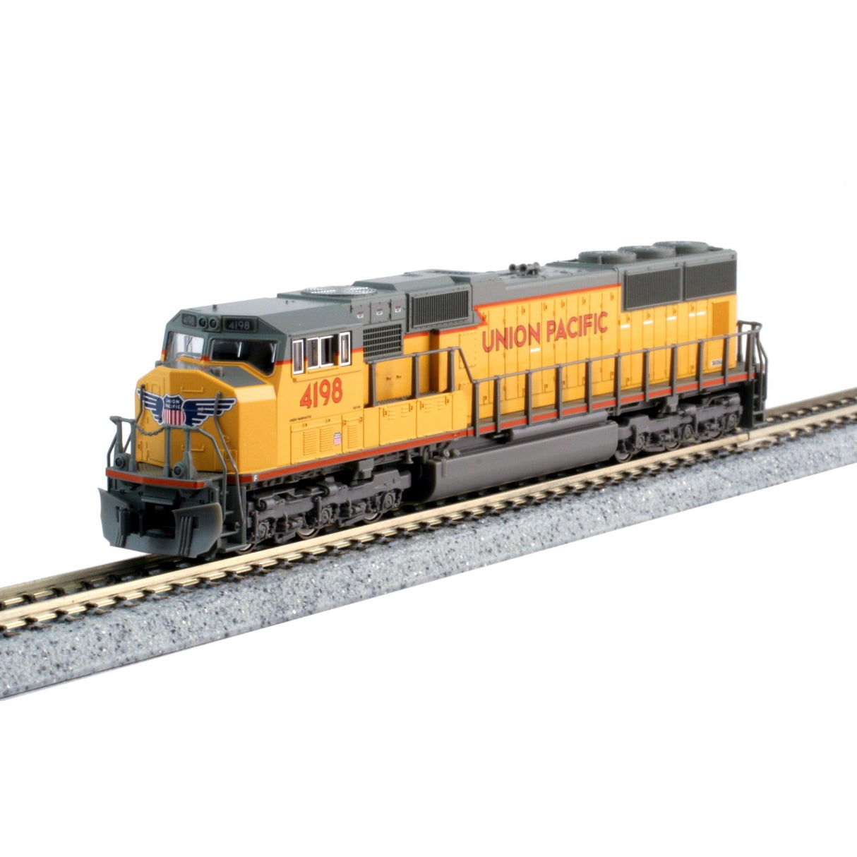 N Scale Scale UP Union Pacific EMD SD70M Locomotive 4198 With ESU LokSound V5 KAT1767608-LS