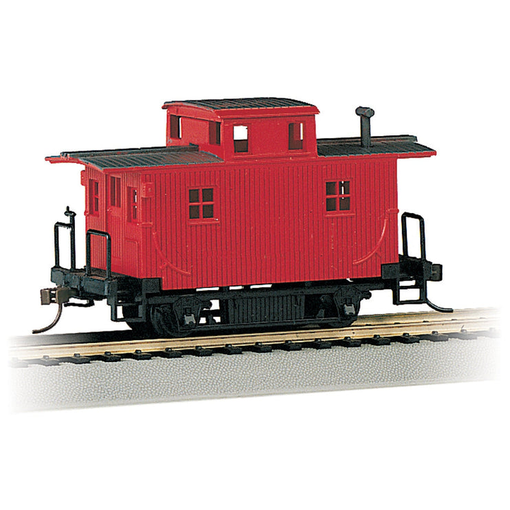 Bachmann HO Bobber Caboose Unlttrd/red