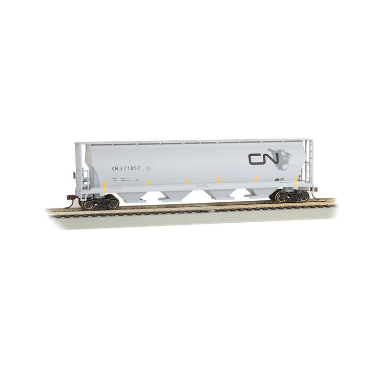 Bachmann HO 4-Bay Cyl.Hopper CN/North American Logo