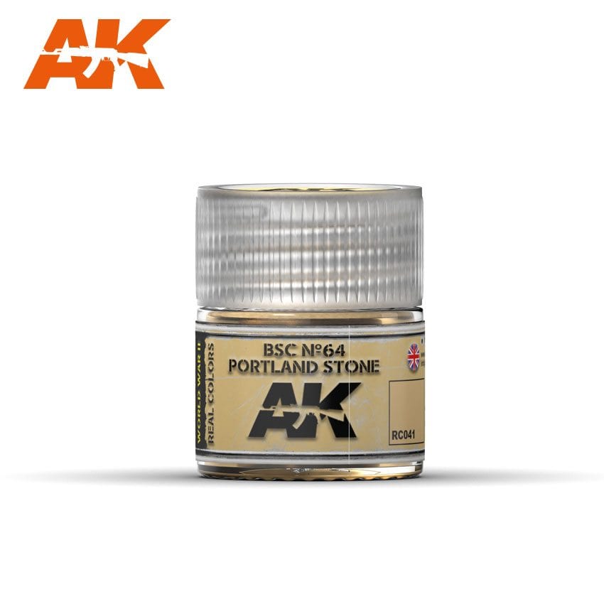 AK Interactive Real Colors BSC No64 Portland Stone 10ml
