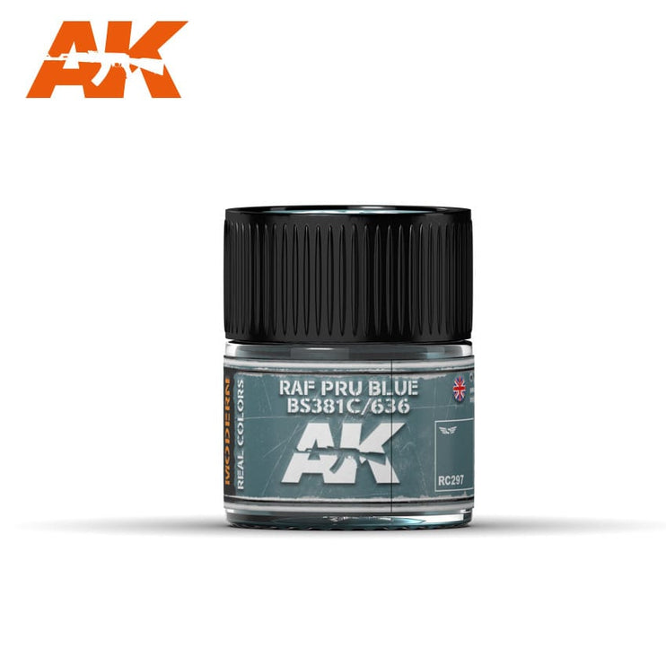 AK Interactive Real Colors RAF Pru Blue BS381C/636 - 10ml