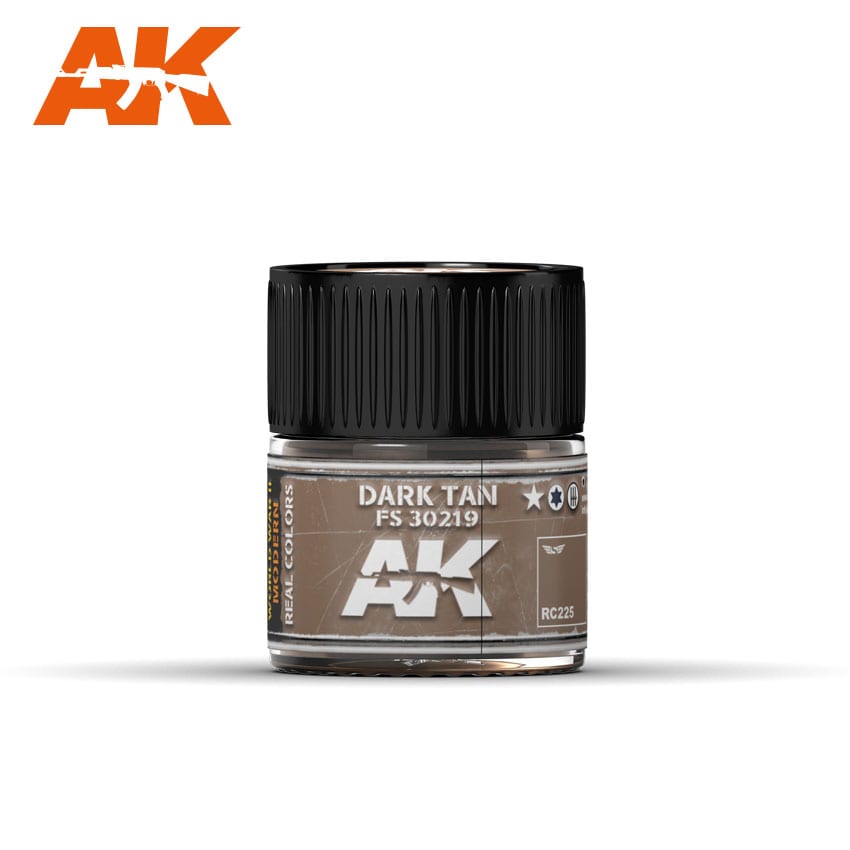 AK Interactive Real Colors Dark Tan FS 30219 10ml