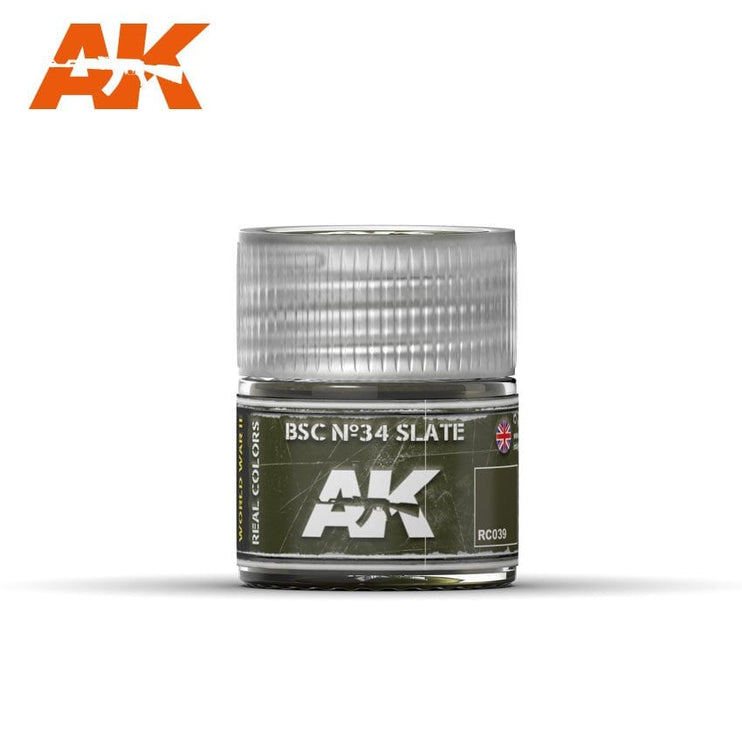 AK Interactive Real Colors BSC No34 Slate 10ml