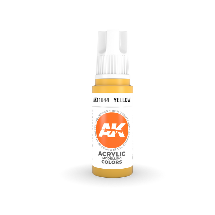 AK Interactive 3rd Gen Acrylic Yellow 17ml