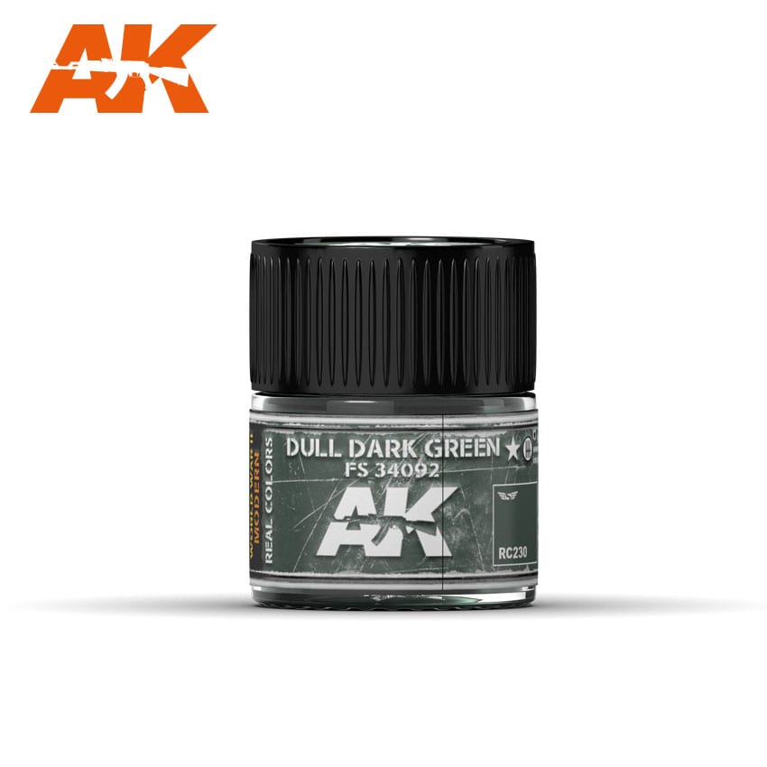 AK Interactive Real Colors Dull Dark Green FS 34092 10ml