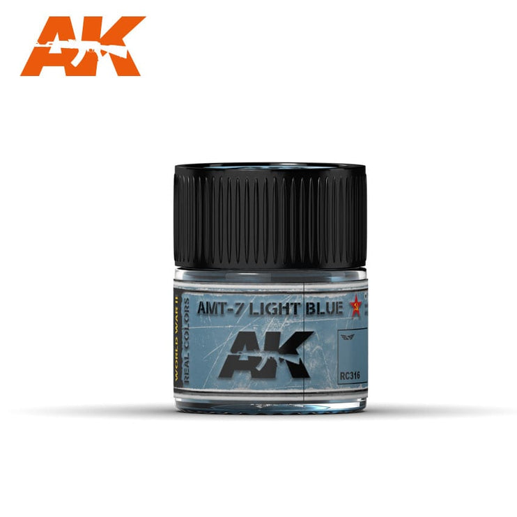 AK Interactive Real Colors AMT-7 Light Blue 10ml