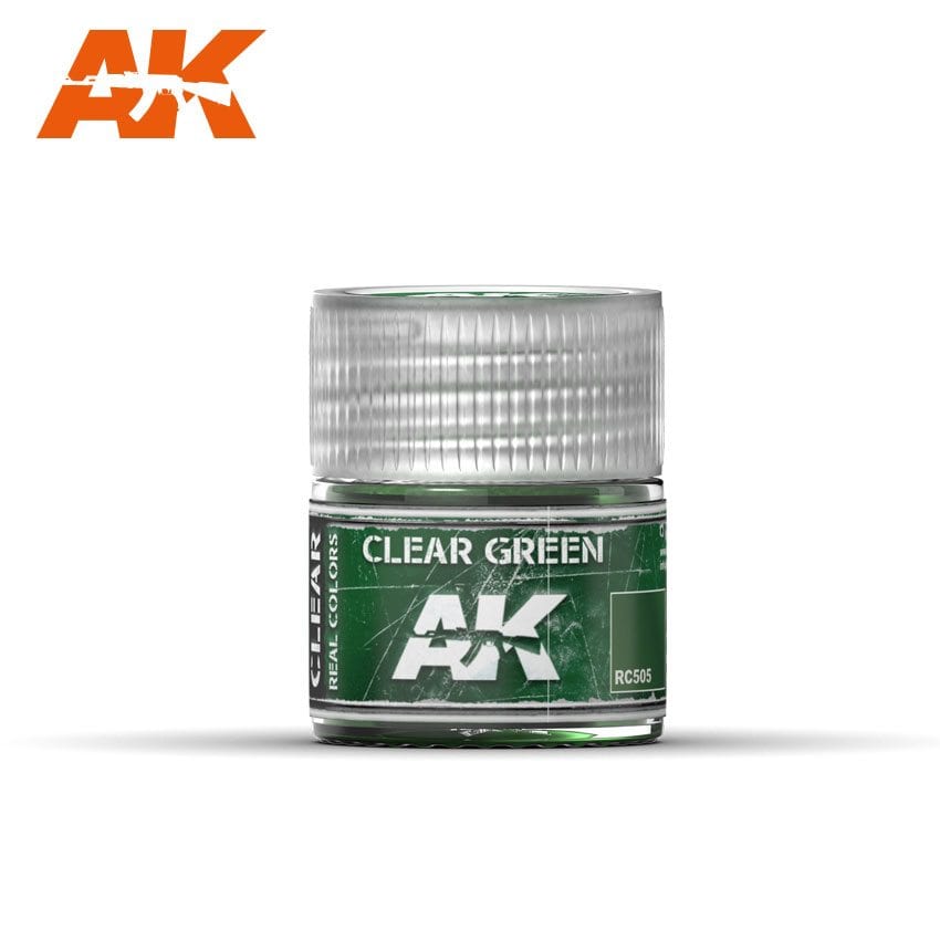 AK Interactive Real Colors Clear Green 10ml