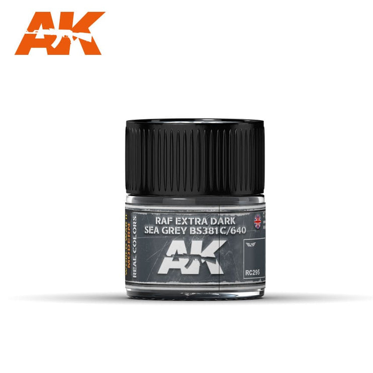 AK Interactive Real Colors RAF Extra Dark Sea Grey BS381C/640 - 10ml