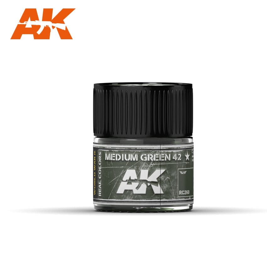 AK Interactive Real Colors Medium Green 42 10ml