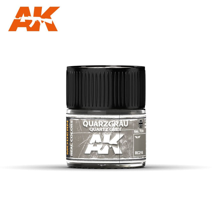 AK Interactive Real Colors Quarzgrau-Quartz Grey RAL 7039 10ml