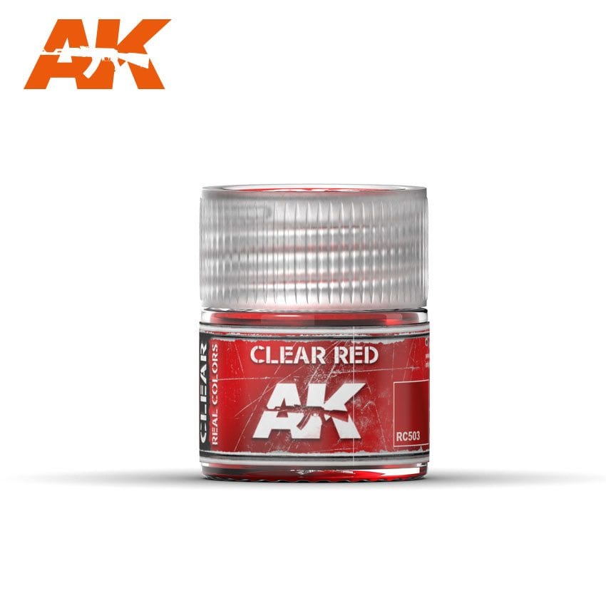 AK Interactive Real Colors Clear Red 10ml