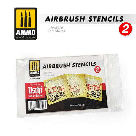 Ammo Mig Airbrush Stencils #2 - Fusion Scale Hobbies