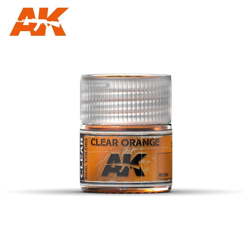 AK Interactive Real Colors Clear Orange 10ml