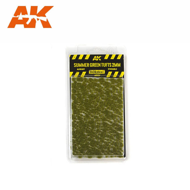 AK Interactive Summer Green Tufts 2mm