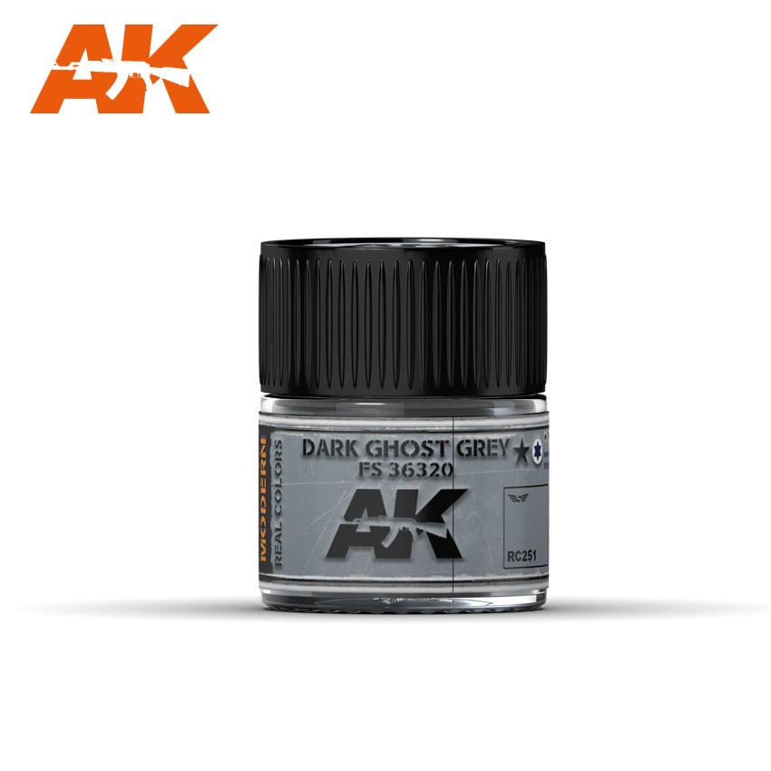 AK Interactive Real Colors Dark Ghost Grey FS 36320 10ml