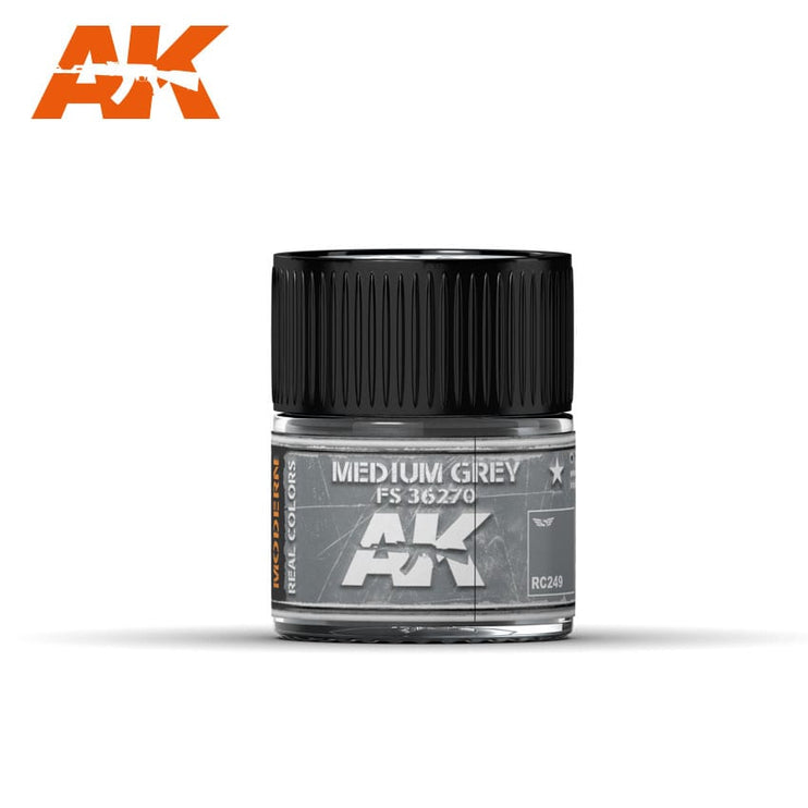 AK Interactive Real Colors Medium Grey FS 36270 10ml