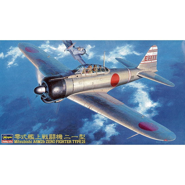 Hasegawa 1/48 Mitsubishi A6M2b Zero Fighter Type 21