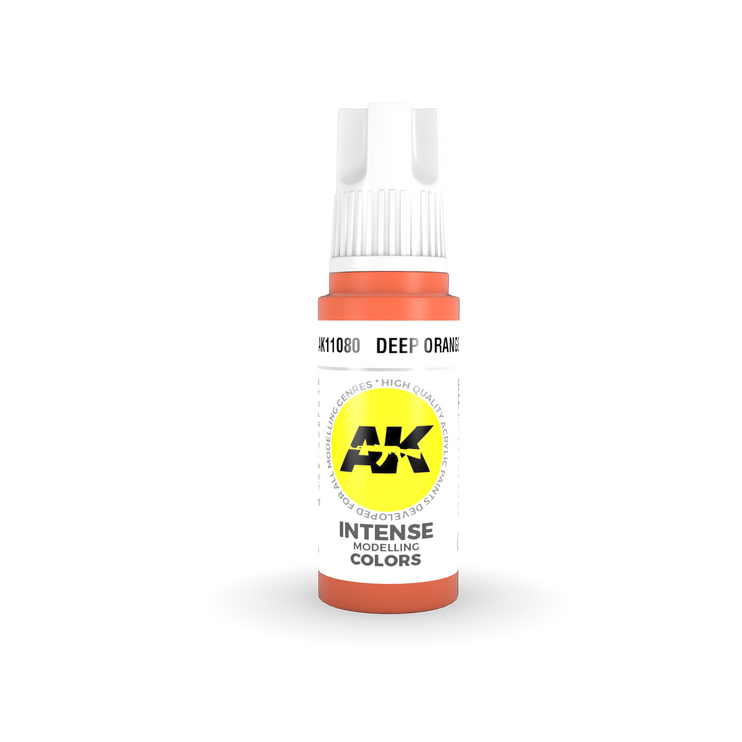 AK Interactive 3rd Gen Acrylic Deep Orange 17ml