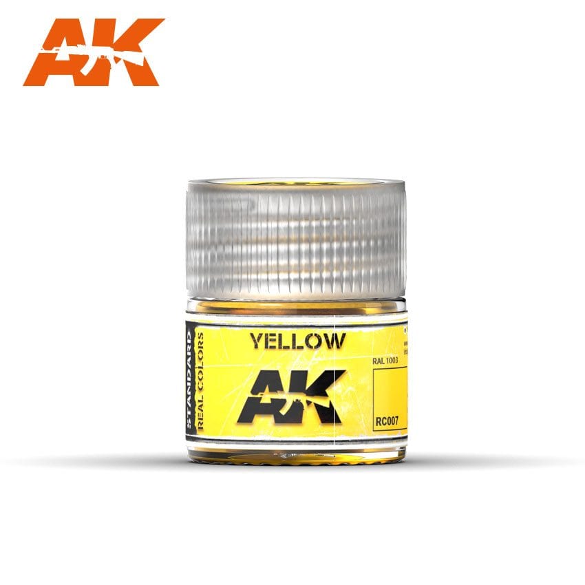 AK Interactive Real Colors Yellow 10ml