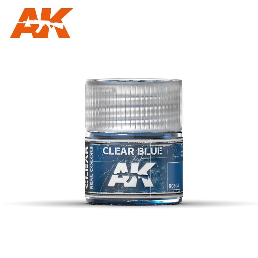 AK Interactive Real Colors Clear Blue 10ml