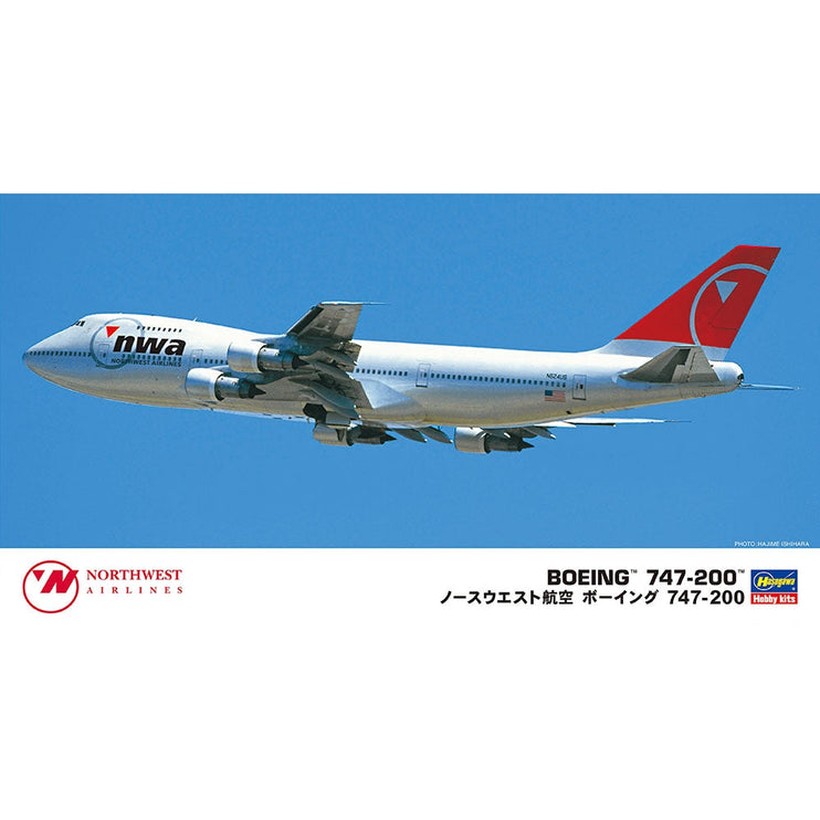 Hasegawa 1/200 Northwest Airlines B747