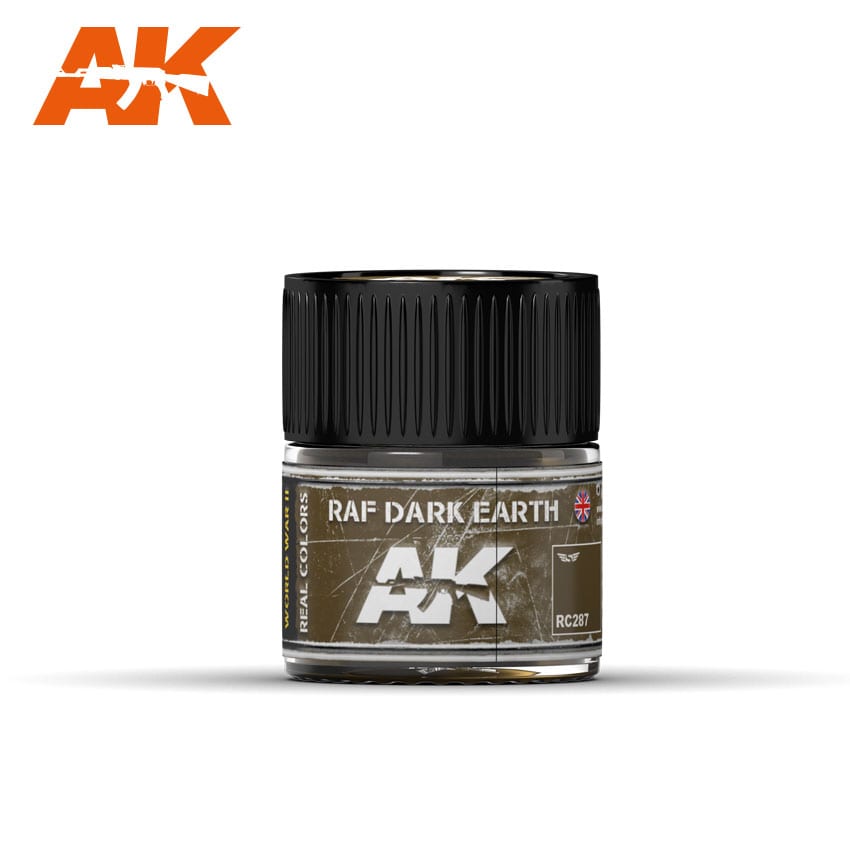 AK Interactive Real Colors RAF Dark Earth - 10ml