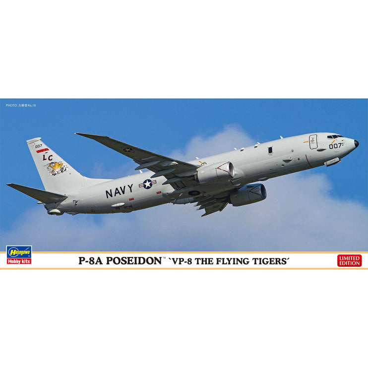 Hasegawa 1/200 P-8A Poseidon 'VP-8 The Flying Tigers'